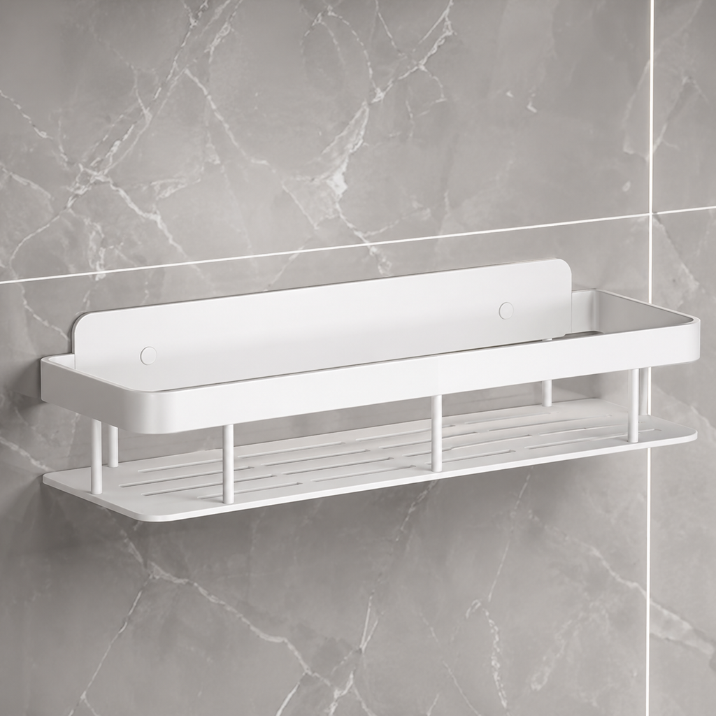 NORA Shelf™ | No-Drill Wall Organiser — Damage-Free Storage for Renters