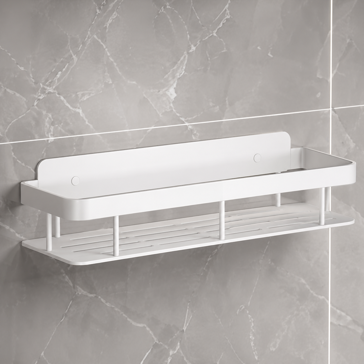 NORA Shelf™ | No-Drill Wall Organiser — Damage-Free Storage for Renters