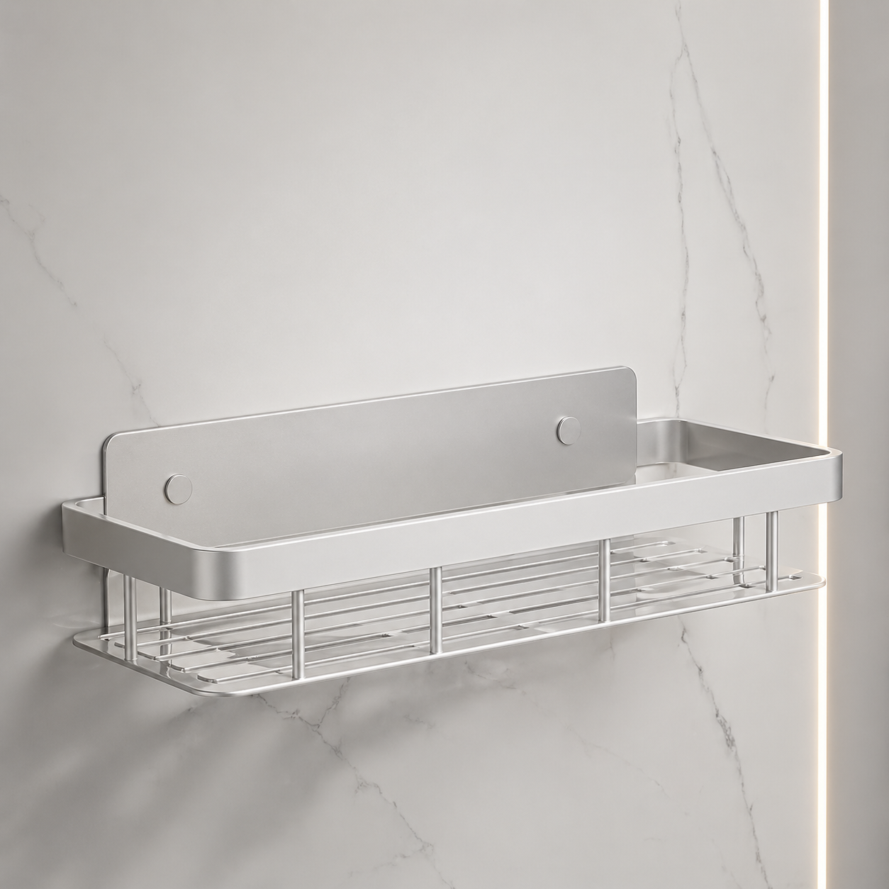 NORA Shelf™ | No-Drill Wall Organiser — Damage-Free Storage for Renters